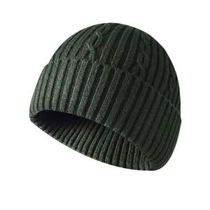 Gorro de Punto con Diseño de Patrón Trenzado, Color Sólido, para Hombre y Mujer, para Uso Diario al Aire Libre, Cálido y a la Moda, Nueva Llegada Invierno 2025 - Product Image 5