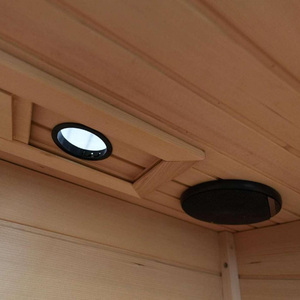 1 شخص بعيد في الأماكن المغلقة غرفة ساونا جافة صغيرة مع لوحة تحكم 6 كيلو وات طاقة للشقة فيلا - Product Image 3