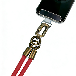 Correa de Silicona Suave y Duradera para Teléfono, Cordón Universal Antipérdida para Teléfono Celular con Parche para Viajes al Aire Libre y Uso Diario - Product Image 5