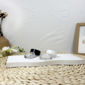 โหลแก้วใส่ของทรงลูกบาศก์สี่เหลี่ยมสีดำพร้อมฝาปิดสำหรับเด็ก - Product Image 3