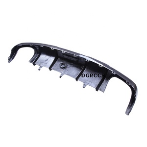 ดิฟฟิวเซอร์กันชนหลังคาร์บอนไฟเบอร์และลิปสำหรับรถซีดาน A6 C7 C7.5 C8 ปี 2009-2019 ขัดเงา ติดตั้งง่าย - Product Image 6