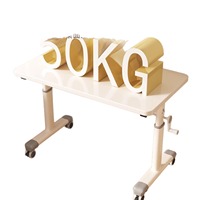 Table de chevet en bois à hauteur réglable, canapé simple, table de bureau pour la maison, table basse, bureau d'ordinateur pour un usage domestique