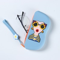Pochette de rangement en silicone |   Étui à lunettes portable en silicone |   Pochette de rangement au design minimaliste et moderne