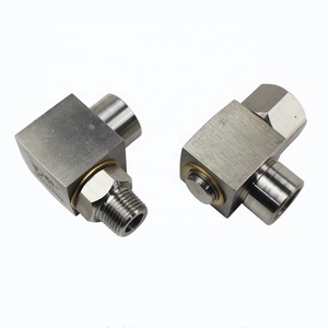 Joint rotatif haute pression en acier inoxydable 4' CTGY1/2 pour machine de lavage de voitures à grande vitesse, neuf, fabriqué aux États-Unis - Product Image 1