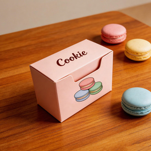 Scatola per Imballaggio di Dolci e Pasticcini Personalizzata per Eclair, Macaron, Cioccolato, Ciambelle, Dessert, Biscotti e Torte di Grado Alimentare - Product Image 2