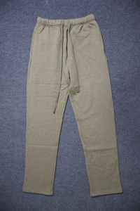 Dropshipping Resell Vendor Casual Pants Streetwear Hip Letter Decoration Sweatpants Custom Fleece Unisex Baggy 100% Cotton - Product Image 3