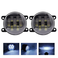 HYNBYZJ Phare LED 3,5 pouces 40W 6000K Blanc Faisceau Hi-Lo pour Véhicules Tout-Terrain 4x4, Feu Antibrouillard, Accessoires Auto IP67