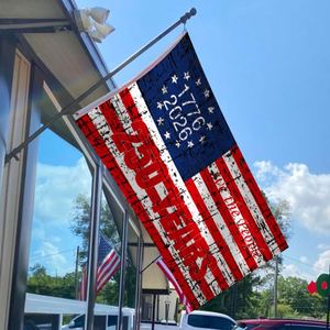 Double Sided Eco-Friendly Digital Printed Polyester 250 Years Black American <b>Flag</b> 3x5 Ft Anniversary Patriotic Design 1776-2026 - Product Image 4