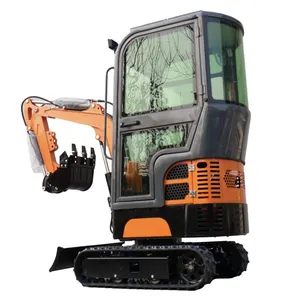 Coût élevé performance Chine vente en gros machines excavatrice terre mini mini excavatrices compactes types d'excavatrices