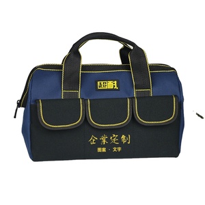 Wholesale High Quality Oxford Fabric Canvas <b>Tool</b> Organizer <b>Bag</b> Waterproof Adjustable Shoulder Strap Electrician <b>Tool</b> <b>Bag</b> - Product Image 3
