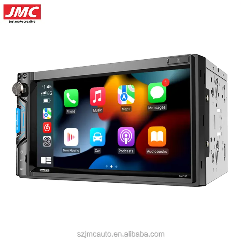 JMC 7 inch Multi languages Russian Spanish French Italian Car Radio Android Screen Multimedia DVD MP5 Player System