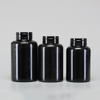 Bouteilles d'emballage pour pilules personnalisées avec logo, 225 ml, 250 ml, 300 ml, 400 ml, en plastique, pour médicaments, vitamines, capsules, comprimés