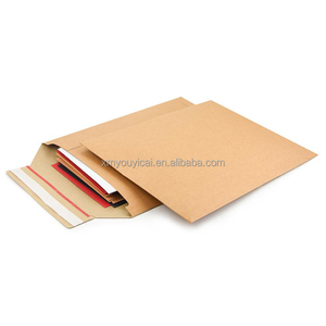 <span class=keywords><strong>Precio</strong></span> barato rígido A3 marrón Kraft <span class=keywords><strong>sobres</strong></span> de correo de mensajería de cartón con autosellado - Product Image 4