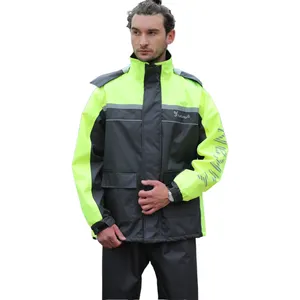 Hete Verkoop Waterdichte Polyester Mannen Motorfiets Regenpak Regenjas Voor Volwassenen In Vissen Wandelen