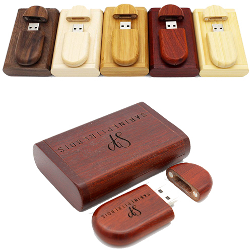 High Quality Custom Design Wood USB 3.0 Flash Drive 8GB-128GB New with Printing Logo