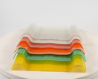 Plaque de toiture translucide ondulée en plastique renforcé de fibres de verre (FRP) pour usine, entrepôt, bâtiment industriel