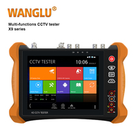 X9-MADHS testeur CCTV multifonction WANGLU avec multimètre numérique et test PoE et test de câble UTP