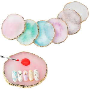 Nail Tips Display Palette Resin Practice Board Multicolor Nail Art Sample Display Tool - Product Image 5