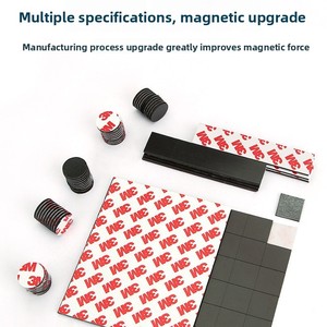 Fita Magnética de Borracha Personalizada para Geladeira com Adesivo Traseiro, Folha Magnética Macia, Adesivo Magnético Forte com Adsorção de 50kGmm para Soldagem e Corte - Product Image 3
