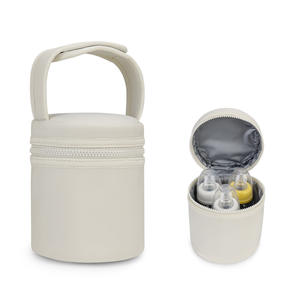 Bolsa de biberón aislada, extractor de leche térmico y portador de fórmula, organizador de pañales multiusos para viajes, enfermería y cosméticos - Product Image 1