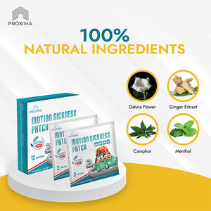 Patch naturel contre le mal des transports Patch à base de plantes imperméable sans drogue pour le soulagement des nausées - Product Image 3