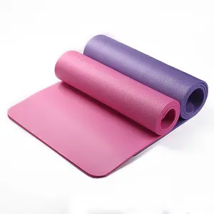 健身垫普拉提地板防滑锻炼10毫米瑜伽垫厚实专业环保Nbr健身垫
