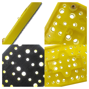 Plato de Lijado Rectangular de 80*133mm, 54 Agujeros, 4 Pernos, con Velcro, Libre de Polvo, para Herramientas Abrasivas, Pulido y Lijado - Product Image 2