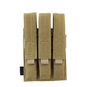 MP5 MP7 Holster Tactical Modular Triple Open Top Mag Pouch Molle Magazine Pouch