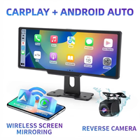 Moniteur de conduite universel CarPlay 4K de 10,26 pouces, caméra arrière, navigation GPS, lecteur multimédia Bluetooth pour voitures, SUV, camions