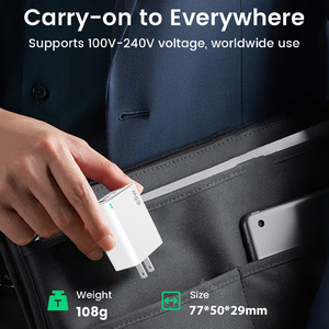 65W GaN caricatore rapido porte Triple <span class=keywords><strong>2</strong></span> tipo <span class=keywords><strong>C</strong></span> + 1 tipo a con 60W cavo per la ricarica Multi-dispositivo - Product Image 5