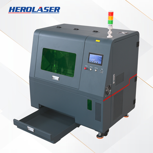 เครื่องตัดเลเซอร์โลหะเคลื่อนที่สำหรับอุตสาหกรรม Herolaser 1500W เครื่องแกะสลักไฟเบอร์เลเซอร์สำหรับเหล็กกล้าไร้สนิม เหล็กกล้าคาร์บอน อลูมิเนียม ทองเหลือง ≤6 มม. - Product Image 1
