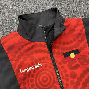 Custom Windbreaker Jacket Set Patchwork Zip up Streetwear Chándal Hombres Windbreaker - Product Image 3