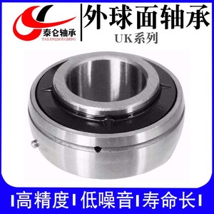 Rodamiento de Rodillos Esféricos de Doble Hilera UK205, Diámetro Interior de 25 mm con Manguito de Bloqueo para Maquinaria Agrícola y Textil - Product Image 4