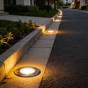 Éclairage paysager extérieur étanche pour jardin, <span class=keywords><strong>terrasse</strong></span>, balcon, allée, éclairage encastré au <span class=keywords><strong>sol</strong></span>, éclairage souterrain IP67 - Product Image 4
