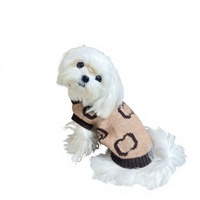 Pull personnalisé pour chien avec nom, design pour Bichon Frise, Schnauzer, automne-hiver