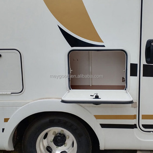 Perfil de aluminio de alta resistencia RV Puerta de equipaje caravana Camper remolque puerta de acceso con cerradura de puerta - Product Image 6