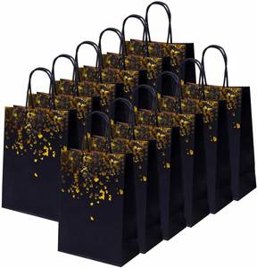 Bolsas de Regalo de Papel Desechables al por Mayor para Decoración de Ramadán, con Diseño de Estrellas Nocturnas y Mezquita, para Regalos de Ramadán, Eid y Aid Mubarak - Product Image 1