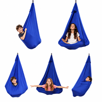 Vente en gros de balançoires sensorielles pour enfants, hamac en tissu élastique pour l'intérieur, pour la relaxation, l'équilibre et le jeu