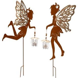 Lanterna Solar LED de Metal Impermeável para Jardim, Decoração de Casa, Escultura para Uso Externo, Artesanato, Luzes Solares para Jardim - Product Image 1