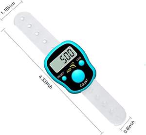 Contador Digital Ajustable de Tasbih al por Mayor con Botones LED para Dedo - Product Image 3