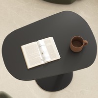 Dänischer Designer Tufei Kleiner Luxuriöser Moderner Nordischer Stil Edelstahl Antiker Couchtisch Konvertierbarer Beweglicher Ecktisch