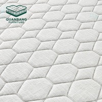 Matelas de luxe pour hôtel, matelas à ressorts ensachés compressé sous vide, en boîte, taille Queen et King, matelas pour un sommeil réparateur, pour la maison et la villa