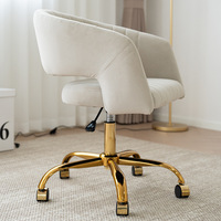 Chaise de bureau moderne et minimaliste, chaise pivotante réglable en hauteur, maquillage, dortoir et bureau à domicile, chaise de manucure ergonomique et confortable