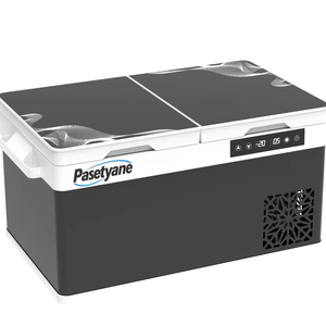 Réfrigérateur de voiture portable de grande capacité 58L. Modèle le plus vendu 12V/24V. Convient aux voitures, camping-cars, camions, bateaux et voyages. - Product Image 1