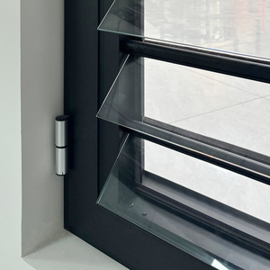 Ventanas de Aluminio con Persianas de Vidrio de Alta Calidad y Estilo Moderno, <span class=keywords><strong>Precio</strong></span> de Ventanas de Aluminio con Contraventanas de Vidrio - Product Image 4