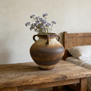 Jarrón Grande <span class=keywords><strong>de</strong></span> Cerámica <span class=keywords><strong>de</strong></span> Jingdezhen, Adorno para el Hogar, Jarra <span class=keywords><strong>de</strong></span> Cerámica Rústica Antigua, Florero para <span class=keywords><strong>Flores</strong></span> <span class=keywords><strong>Secas</strong></span>, Arreglo Floral para <span class=keywords><strong>Suelo</strong></span> - Product Image 3