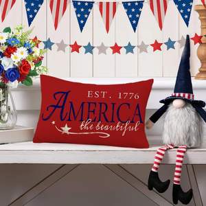 RABUSOFA Luxe 12x20 Laine Taies d'Oreiller Fait à la Main Moderne Motifs Géométriques Forme Carrée Imprimé pour Usage Domestique pour Siège - Product Image 3