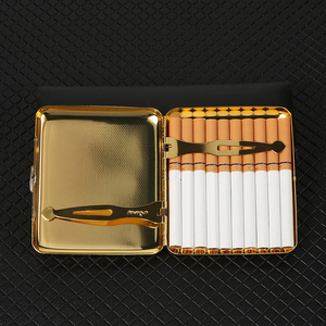 Erliao 20PCS cao cấp kim loại thuốc lá lưu trữ trường hợp thanh lịch & bền màu sắc khác nhau - Product Image 3