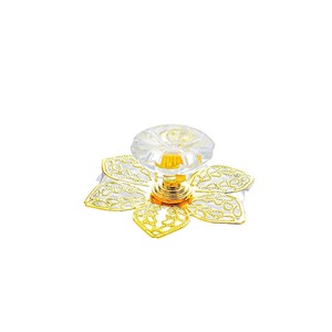 Transparent Plastic Gold Durable Modern Eco-friendly <b>Handle</b> for Kitchen Dressers Bedroom Wardrobes Cabinets Drawers Single-hole - Product Image 6
