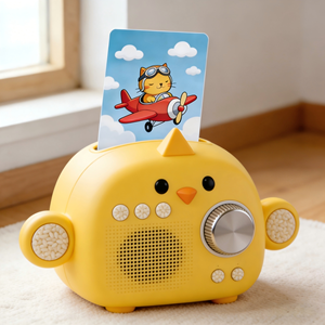 Histoireur musical éducatif NFC avec batterie au lithium pour les enfants de 2 à 4 ans, jouet en plastique - Product Image 2